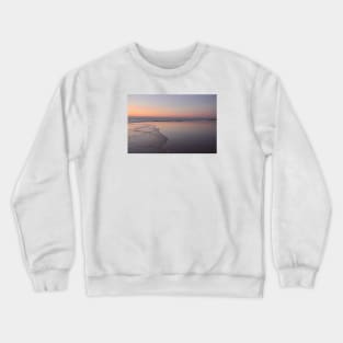 Evening mood on the beach / Swiss Artwork Photography Crewneck Sweatshirt